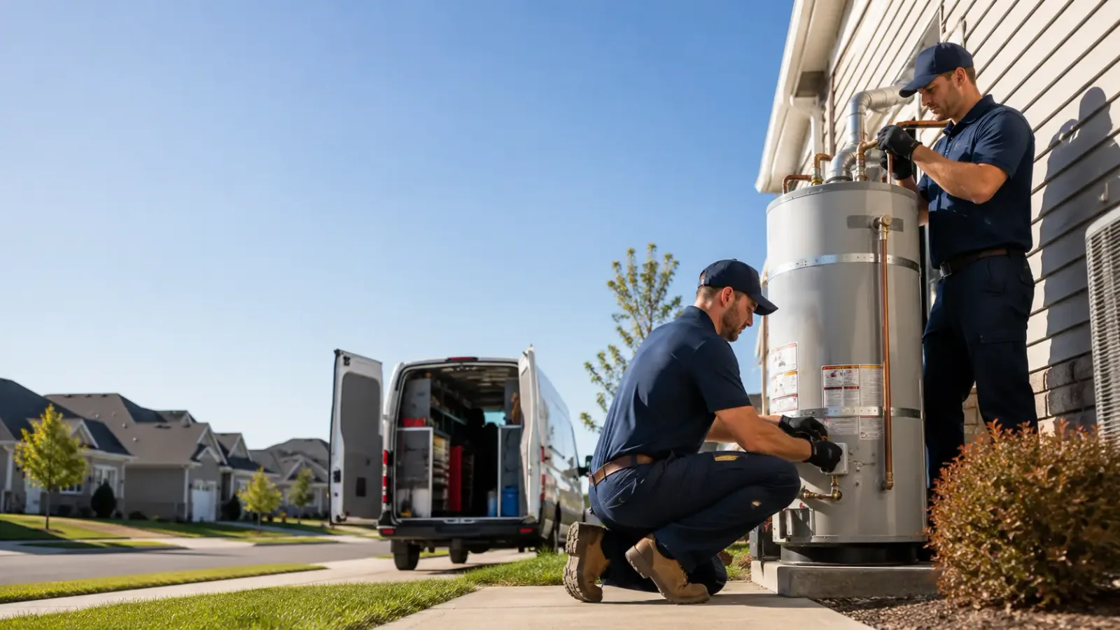 Water Heater Installation in Jefferson, MA